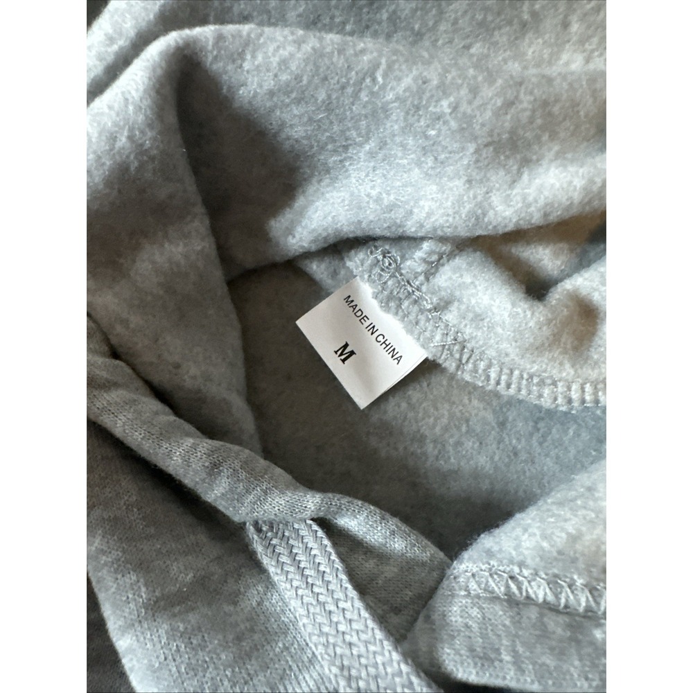 Boston Hoodie Sweatpants Tracksuit Set  Jr M Gray EST 1997 Graphic Fleece - Picture 9 of 11